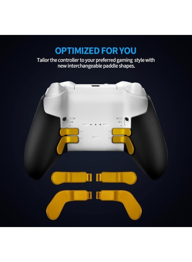 13 in 1 Magnetic Thumbsticks Analog Sticks Replacement Joystick Parts Repair Accessories Kit Component Set with 4 Paddles, 2 D-Pads, 1 Tool for Xbox Elite Series 2 and Core Controller - Image 2