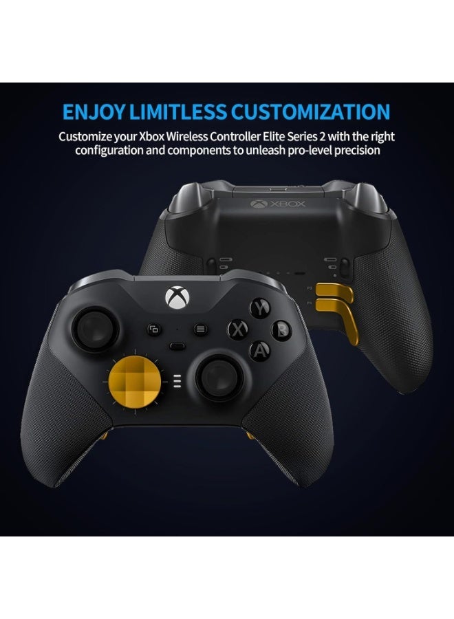 13 in 1 Magnetic Thumbsticks Analog Sticks Replacement Joystick Parts Repair Accessories Kit Component Set with 4 Paddles, 2 D-Pads, 1 Tool for Xbox Elite Series 2 and Core Controller - Image 3