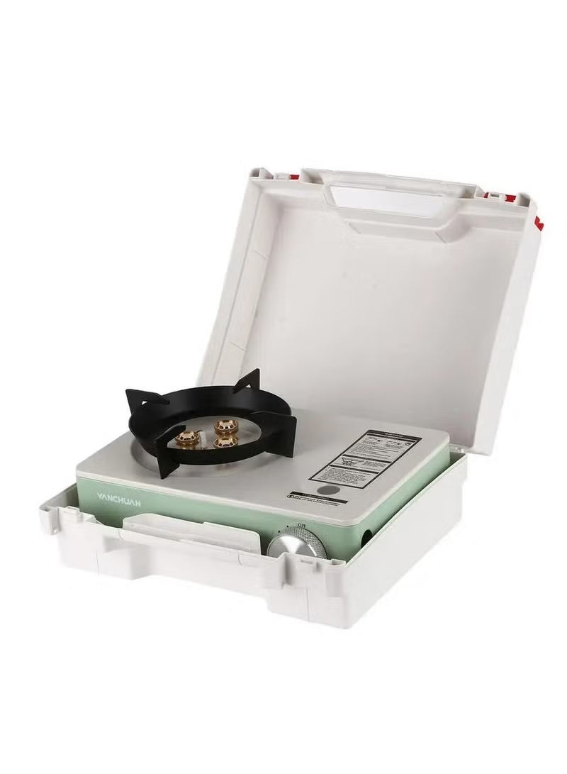 GO2CAMPS Outdoor Camping Stove High Power - Output Camping Stove With Carry Case Backpacking Stove | High Powerful Burner For Outdoor Cooking | Portable Mini Camping Stove ( Random Color Available - Black,White, Green) - Image 2
