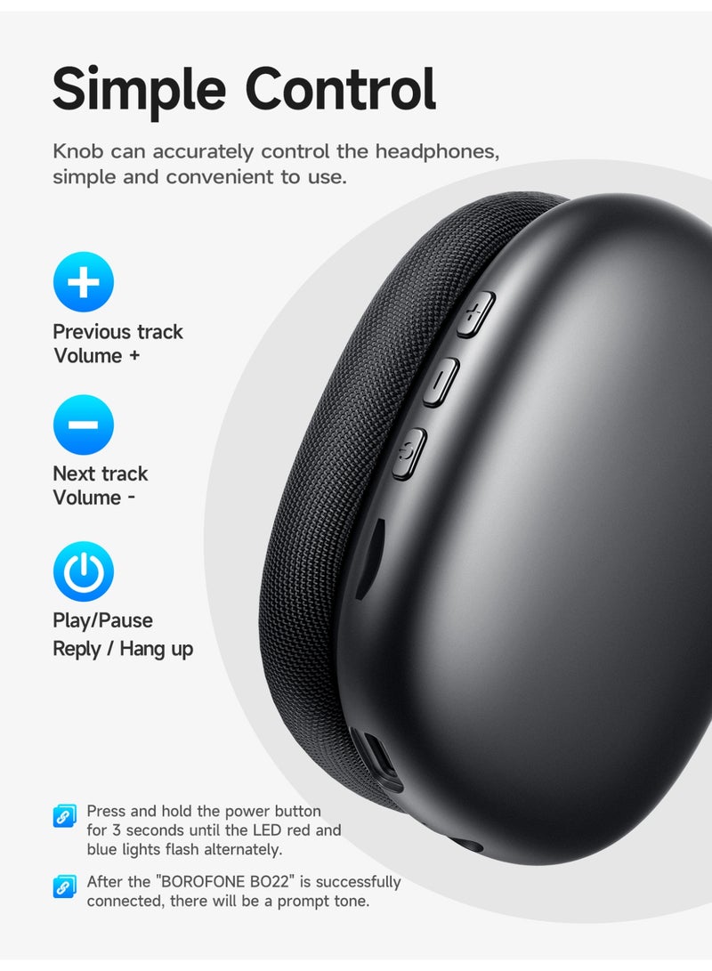 general BOROFONE BO22 new Bluetooth headset wireless sports headset subwoofer gaming low latency headset - Image 5