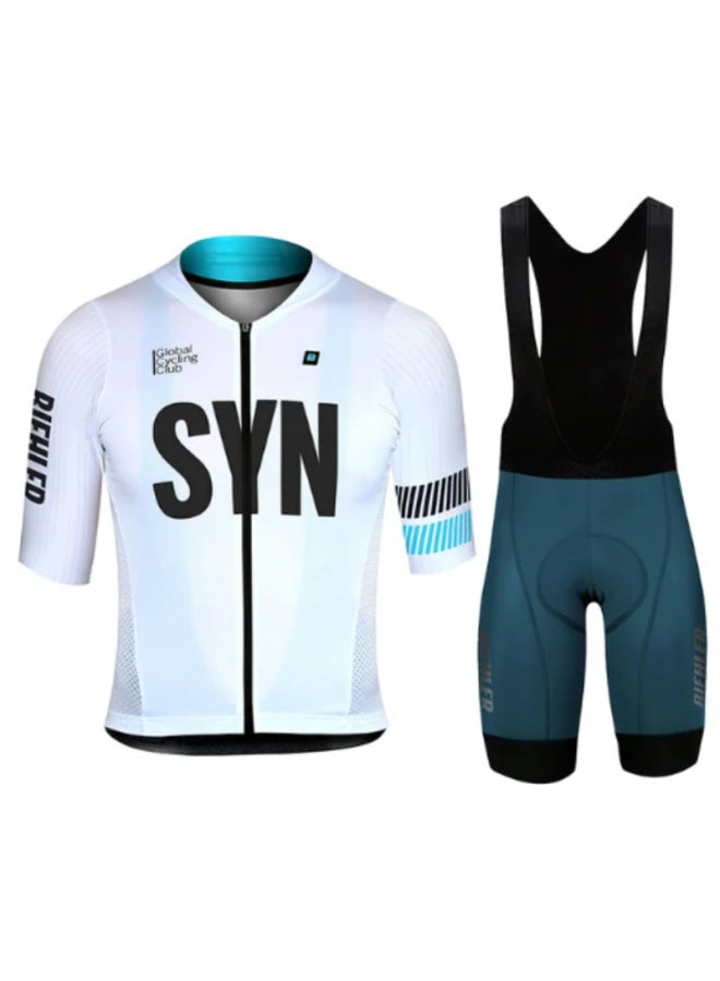 Bestseller Syn Road Bike Cycling Jersey Short-sleeve Bib Shorts Set Team Edition Children's Roller Skating Karting Suit