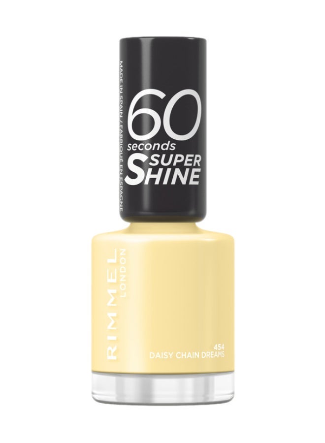 RIMMEL LONDON 60 Seconds Nail Polish - 454 - Daisy Chain Dreams, 8ml & 60 Seconds Super Shine Nail Polish 230 Mauve To The MusicBundle - Image 2