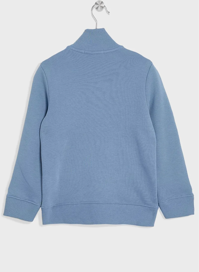 Calvin Klein Jeans Kids Zip Through Sweatshirt