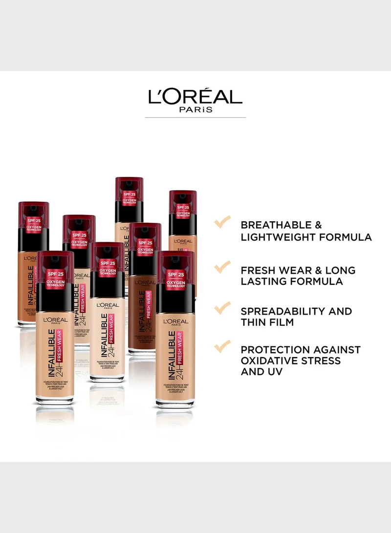 L'OREAL PARIS Infallible 24Hr Freshwear Foundation 235 Honey