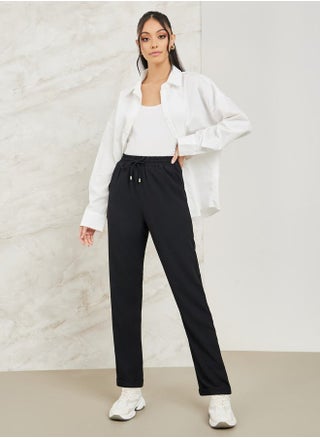Textured Tapered Fit Pants with Pockets - pzsku/ZB50909C56D77A3026C9FZ/45/_/1710418063/0979e731-e03e-4d4c-8234-5bd36c69bc90