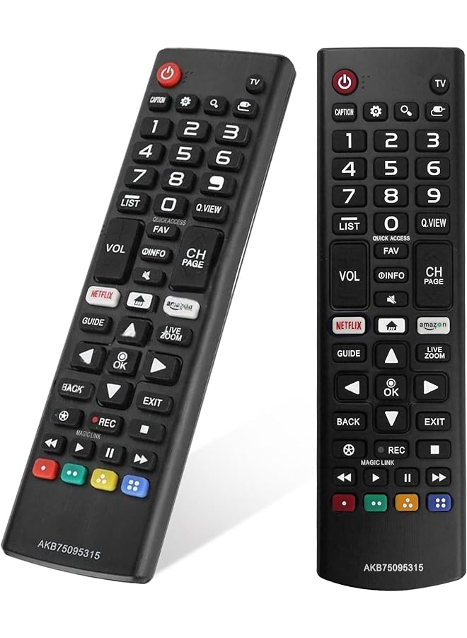 The Bros Television Remote Control AKB75095315,Compatible Remote Control for LG LCD LED QLED HD Smart TV, Universal Remote Control Replacement for All LG LED LCD 4K UHD Mart TV AKB74915305 49UK7700AUB - Image 1
