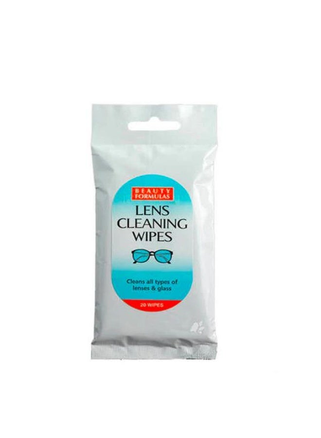 BEAUTY FORMULAS Lens Cleaning Wipes - 20 pcs
