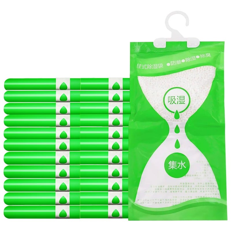 أكياس إزالة الرطوبة المعلقة من ASPIRE UK 5 عبوة حل موفر للمساحة سهل الاستخدام ماص للرطوبة حقيبة منعشة للهواء واقي ملابس قوي ودائم مفيد لفترة طويلة