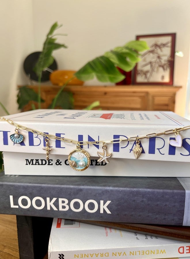 CuddleJunk Bible Charm Chain, Christian Bible Accessory Faith Gift, Scripture Bookmark, Bible Jewelry Religious Decor for Study (Style-C) - Image 5