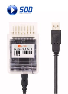 JLR SDD V164 Software J2534 Full Chip Passthru VCI Compatible for Landrover Jaguar Car Diagnostic ScanTool Coverage 2005 to 2017 Windows 10Pro Install Activation Support Online