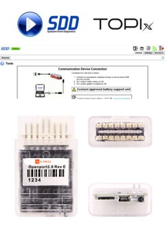 X-PRO5 JLR SDD V164 Software J2534 Full Chip Passthru VCI Compatible for Landrover Jaguar Car Diagnostic ScanTool Coverage 2005 to 2017 Windows 10Pro Install Activation Support Online  - Image 2