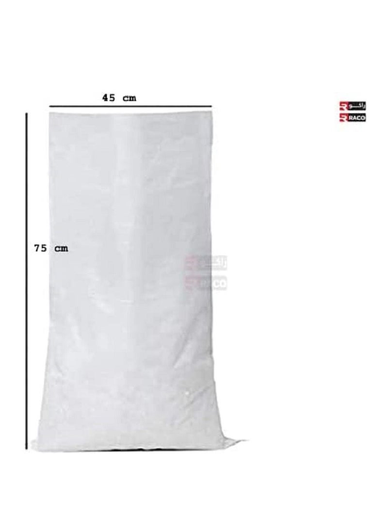 راكو RACO White Polypropylene Woven PP Bag (SMALL, PACK OF 5)  - Image 2