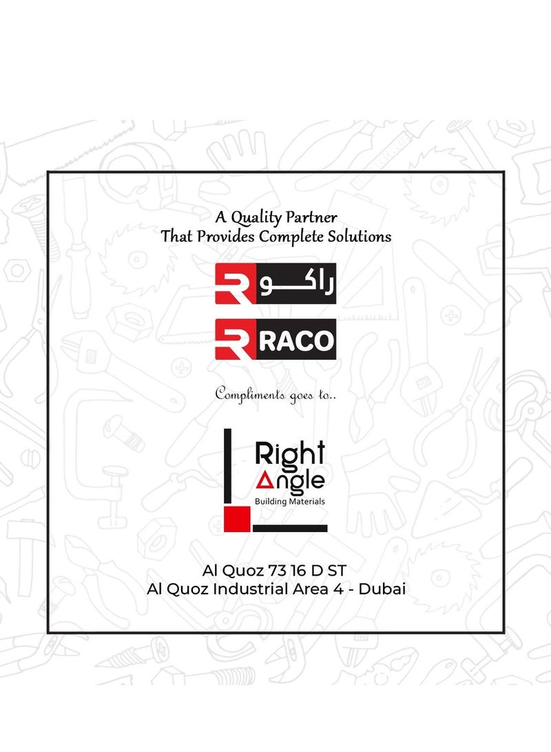 راكو RACO White Polypropylene Woven PP Bag (SMALL, PACK OF 5)  - Image 3