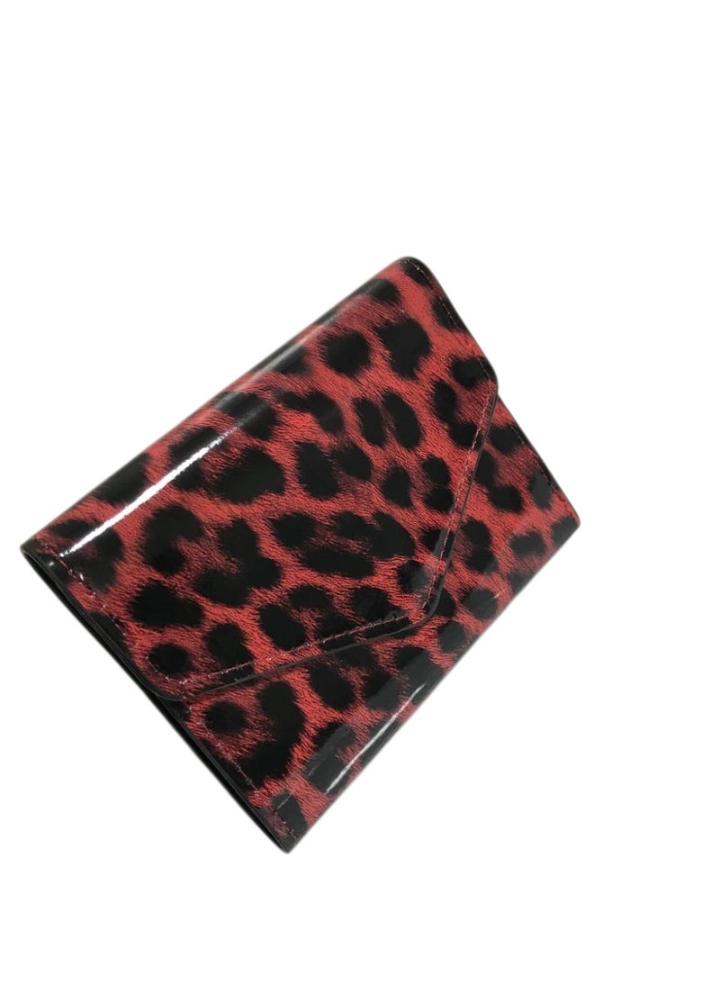 Mini Women’s Shiny Leather Wallet – Elegant Compact Design, Lightweight, Practical & Perfect for Everyday Use - Image 1