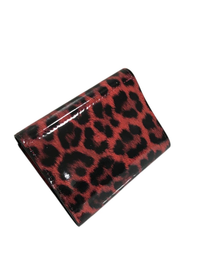 Mini Women’s Shiny Leather Wallet – Elegant Compact Design, Lightweight, Practical & Perfect for Everyday Use - Image 3