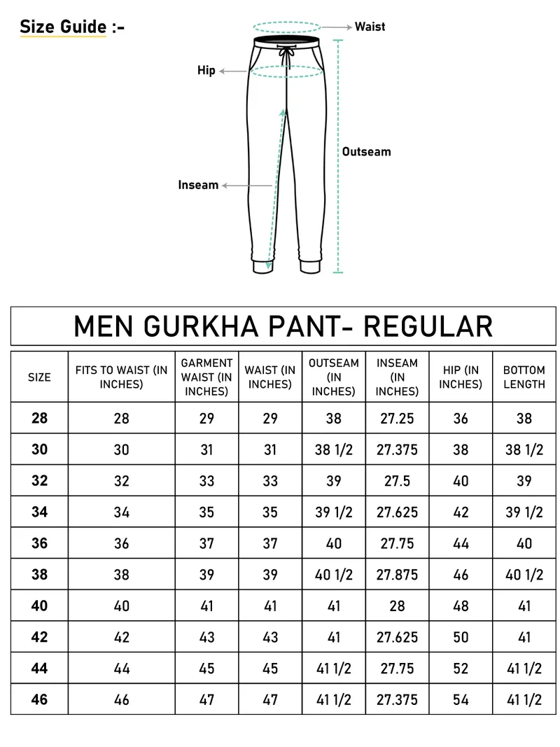 bewakoof Men's Brown Gurkha Pants