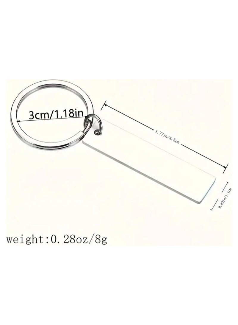 SOLDOUT Get Home Safe Husband Boyfriend Family Member KeyChain Ring Stainless Steel Fashion Pendant Key Chain Accessories Gift - Image 5