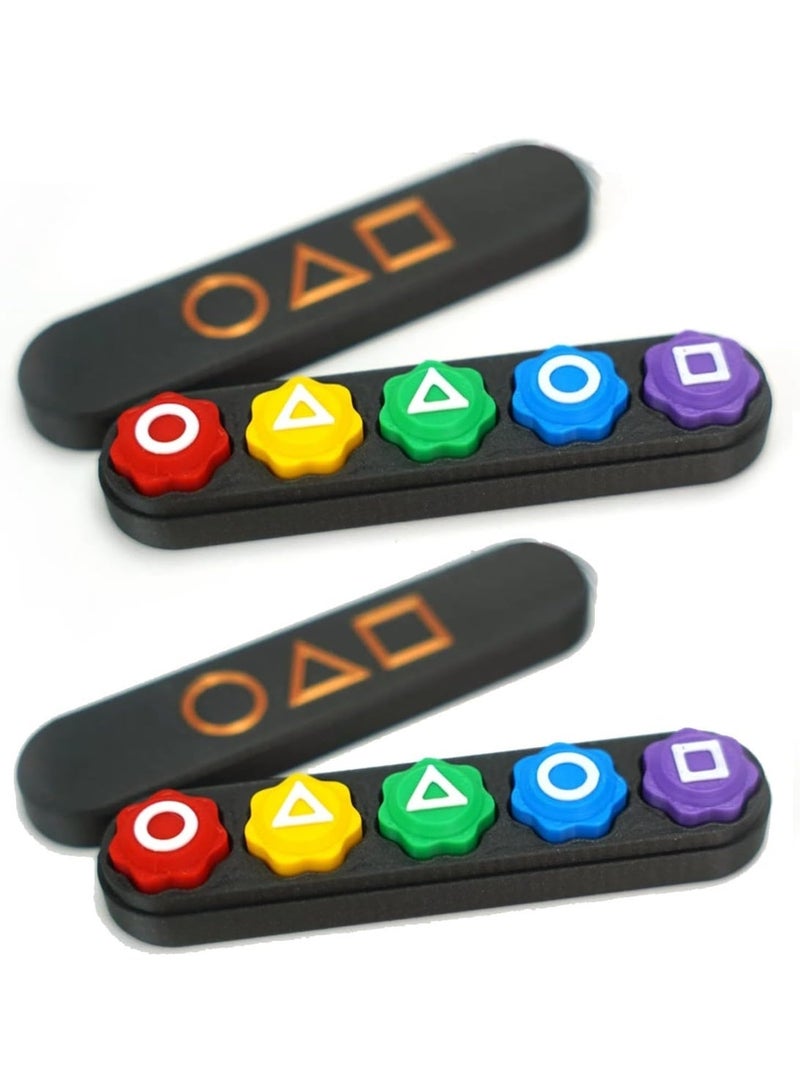 squid game Korean Goongji Set, 2-piece Squid Game, Korean Goongji, Korean Goongji Stones, Traditional Korean Goongji Game - Image 1