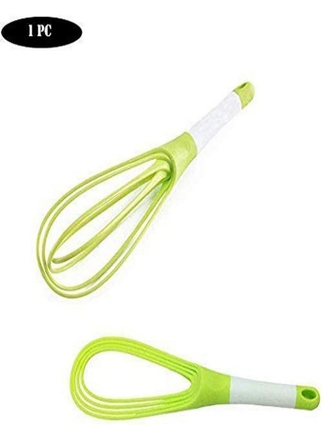 RENARSH Small Basket Magic Fold Able Plastic Whisk Beater (Multi) - Image 5