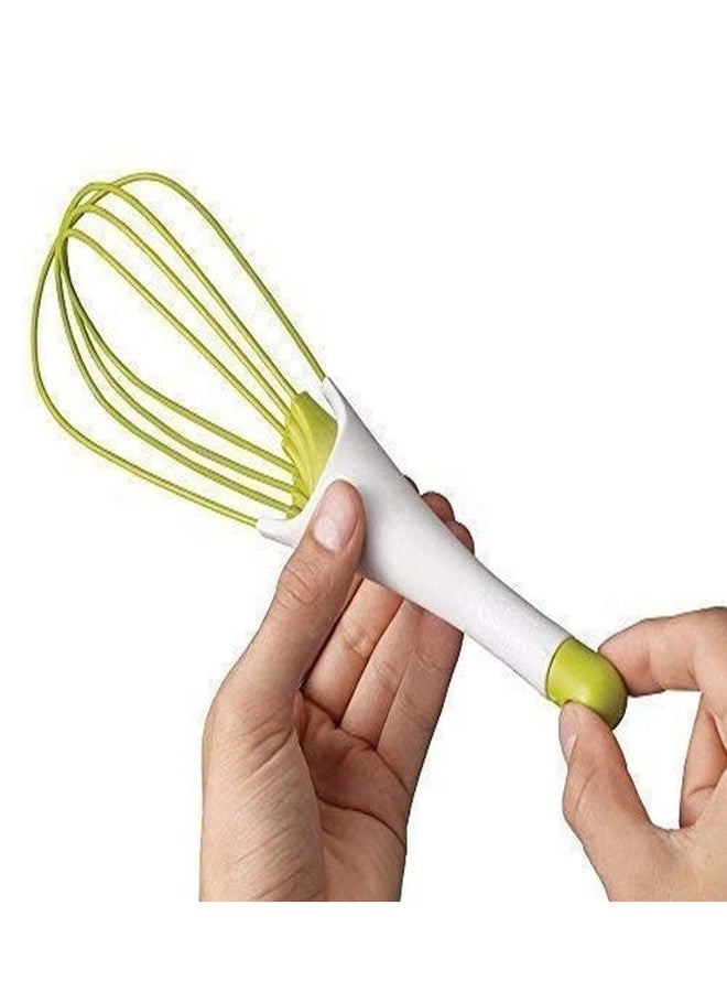 RENARSH Small Basket Magic Fold Able Plastic Whisk Beater (Multi) - Image 4