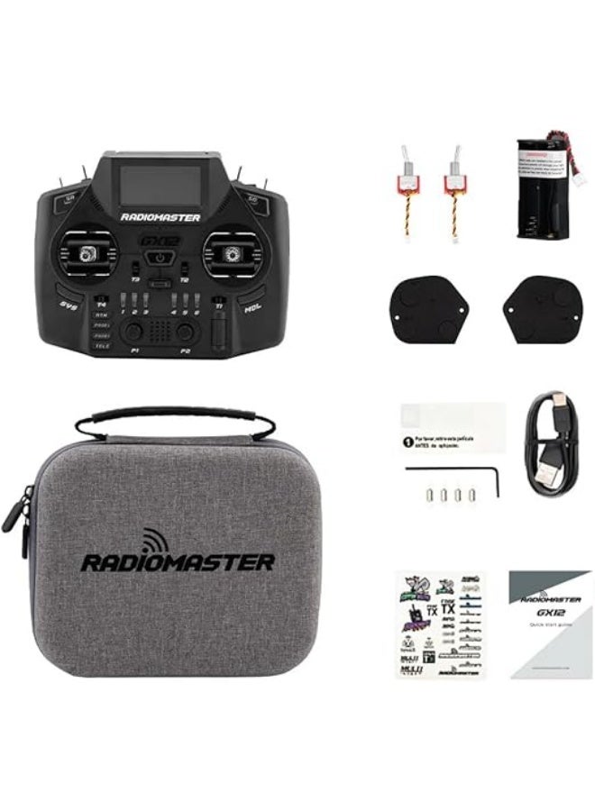 RadioMaster GX12 Dual-Band Gemini-X ExpressLRS Radio Controller M2 - Image 5