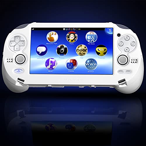 VOBRAMY L2 R2 Trigger Hand Grip Shell Controller Protective Case for Playstation PS Vita 1000 （White） - Image 3