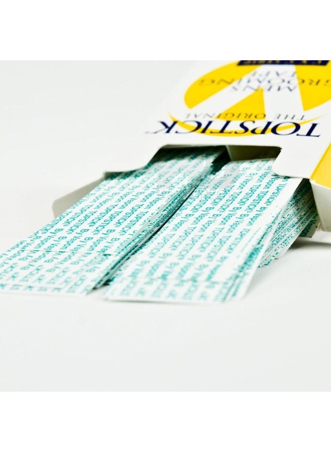 Vapon Topstick 1" X 3" - 50 Strips in each box (2 boxes) Hypo-Allergenic All Purpose Clear Double Tape - Image 2
