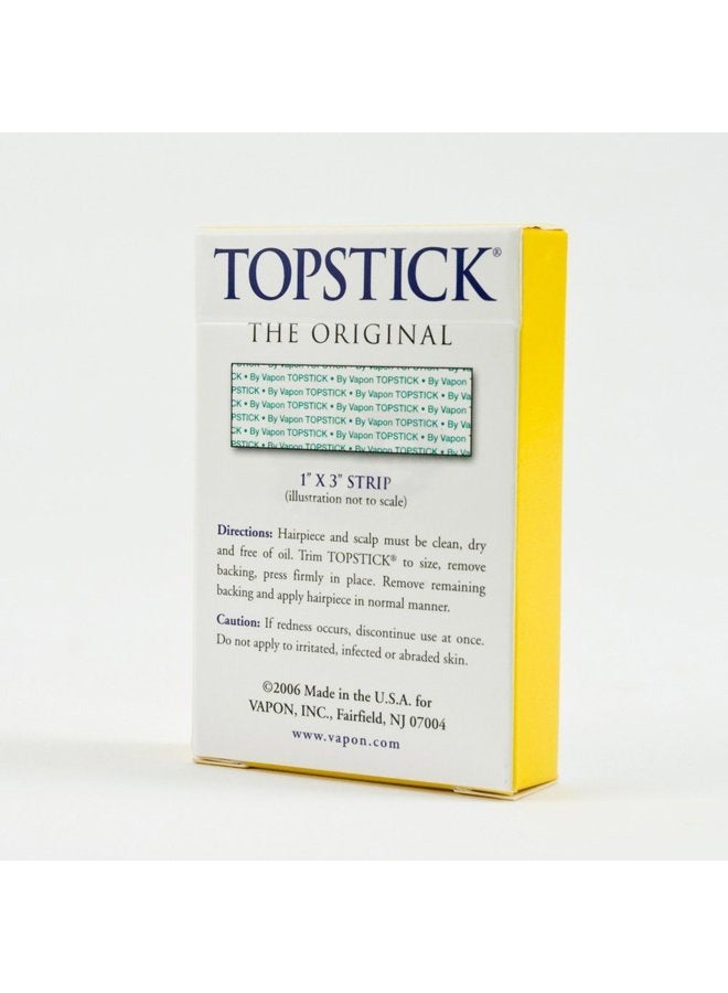 Vapon Topstick 1" X 3" - 50 Strips in each box (2 boxes) Hypo-Allergenic All Purpose Clear Double Tape - Image 3