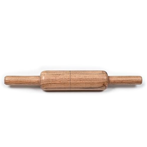 VISMAY'S VISMAY’S Sheesham Wood Chakla Belan Set 9 Inch Rolling Board with 12 Inch Rolling Pin for Roti Chapati Paratha Smooth Finish Anti Slip Polpat Kitchen Essential Set of 2 - Image 3