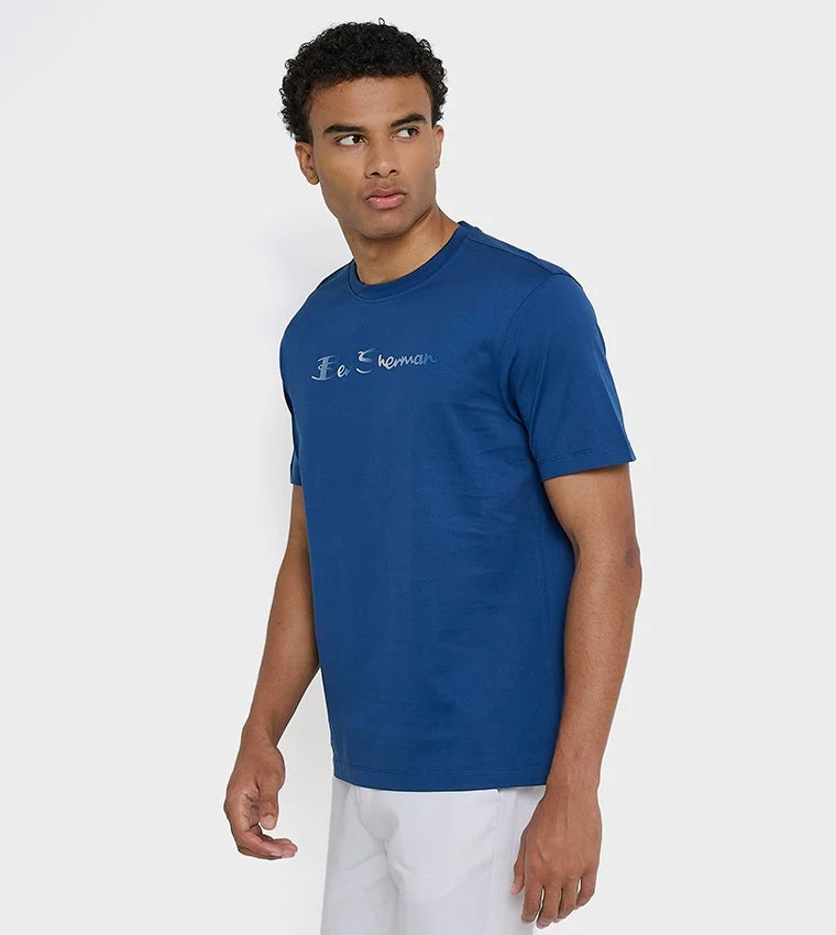 Ben Sherman Ben Sherman Men's Crew Neck Short Sleeve Printed T-Shirt