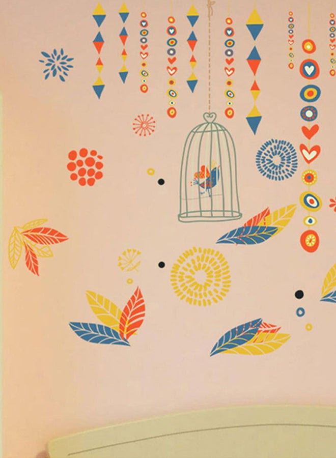 DaDa Home Cartoon Printed Wall Sticker Multicolour 60x40cm - Image 3