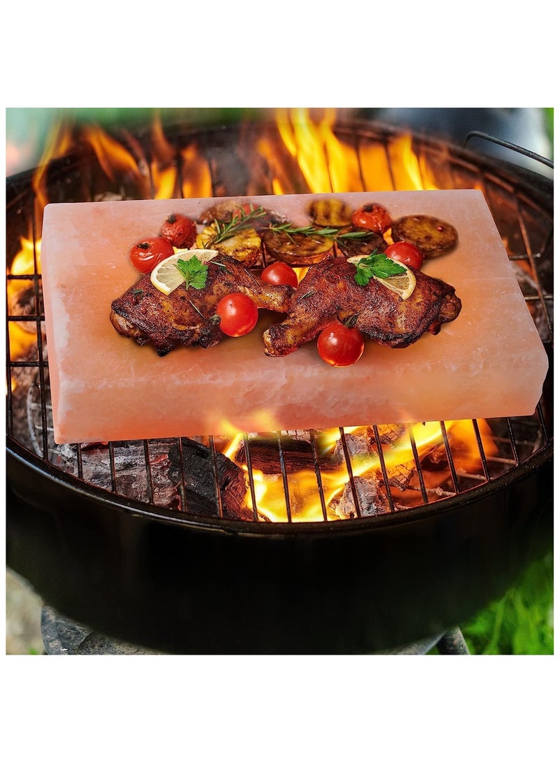 Dr. Foods Dr. Foods Himalayan Pink Salt Block for Cooking, Grilling & Baking – 30 cm × 20 cm × 5 cm | Salt Cutting Board | Culinary Serving Stone  - Image 3