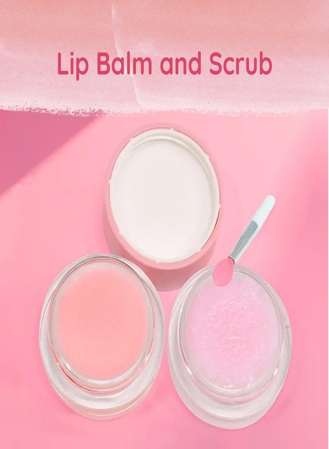 Clementine ZAHRA Today Lip Care Set - Gentle yet Effective Moisturizing Repairing Balm & Exfoliating Peeling Primer Scrub, Nourishing and Softening Lips - Image 3