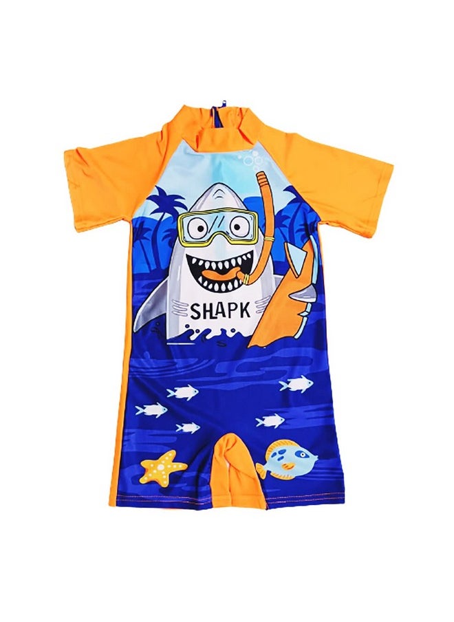 فانسي دريسويل - ملابس سباحة FancyDressWale للبنات والأولاد، نصف كم، متعددة الألوان - Image 1