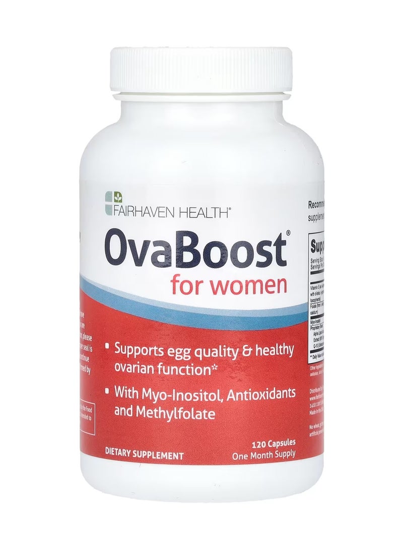 fairhaven health OvaBoost for Women 120 Capsules  - Image 1