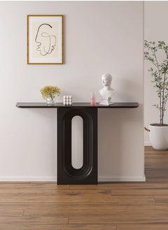 Merry Moments Console Table Hallway Entry Table Styling Table Narrow Table for Living Room Entryway Corridor or Sofa Side Table Modern Minimalism Black L120xH90xW25 cm  - Image 1