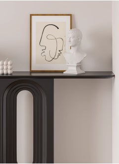 Merry Moments Console Table Hallway Entry Table Styling Table Narrow Table for Living Room Entryway Corridor or Sofa Side Table Modern Minimalism Black L120xH90xW25 cm  - Image 5