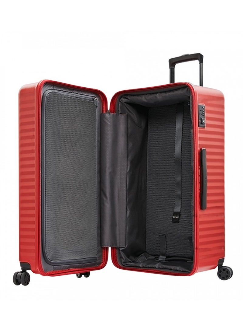 إيكولاك حقيبة سفر ترولي إيكولاك صلبة خاصة للجنسين مقاس  بوصة  أحمر - Image 3