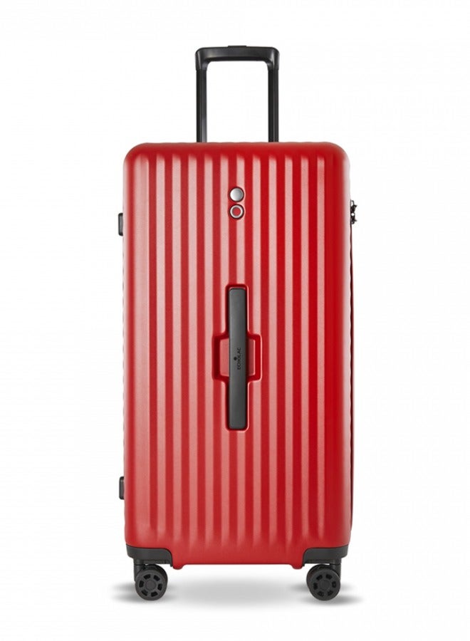 إيكولاك حقيبة سفر ترولي إيكولاك صلبة خاصة للجنسين مقاس  بوصة  أحمر - Image 2