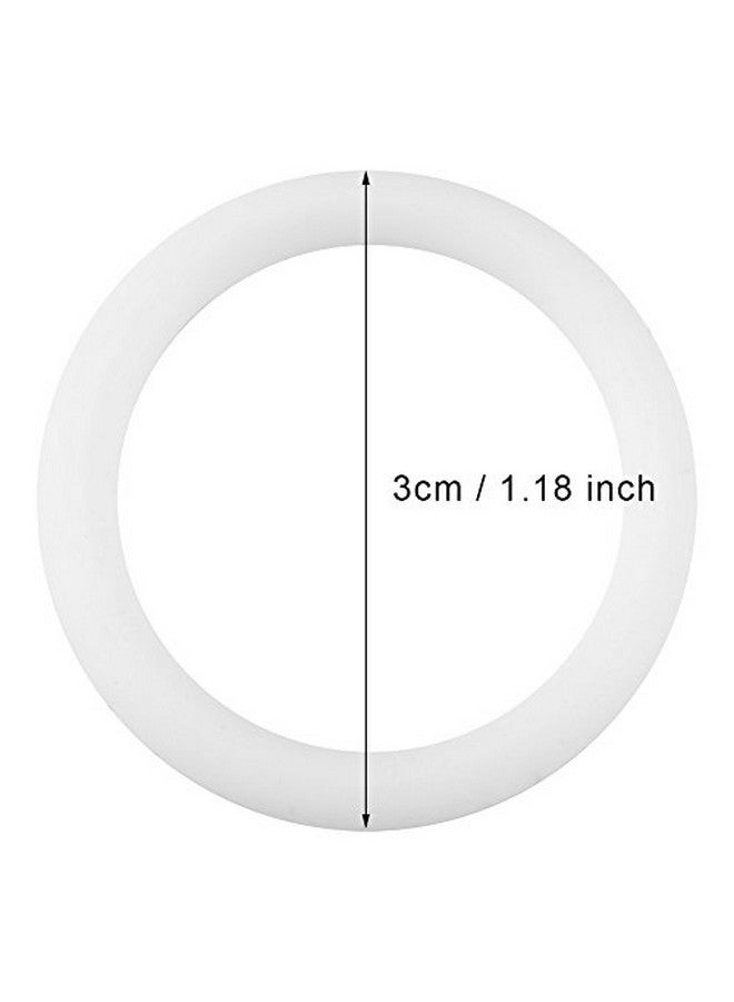 GLOGLOW 20Pcs Baby Pacifier Chain Clips Adapter Holder Soft Baby Relief Holder Rings Birthday Shower Gift - Image 1