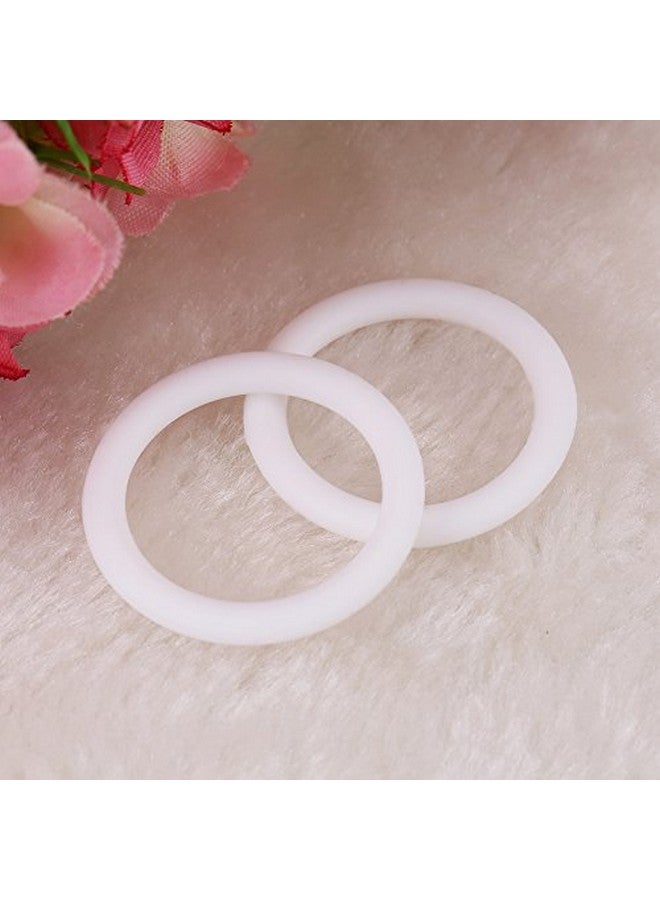 GLOGLOW 20Pcs Baby Pacifier Chain Clips Adapter Holder Soft Baby Relief Holder Rings Birthday Shower Gift - Image 2