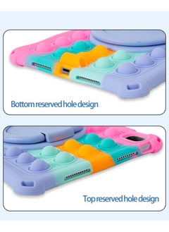 General Compatible Huawei MatePad SE 11 inch 2024 Kids Soft Silicon 360 Rotating Ring Stand Case  - Image 2