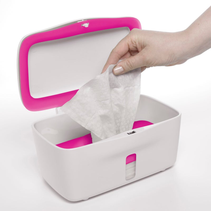 OXO Tot Perfect Pull Wipes Dispenser, Pink - Image 2