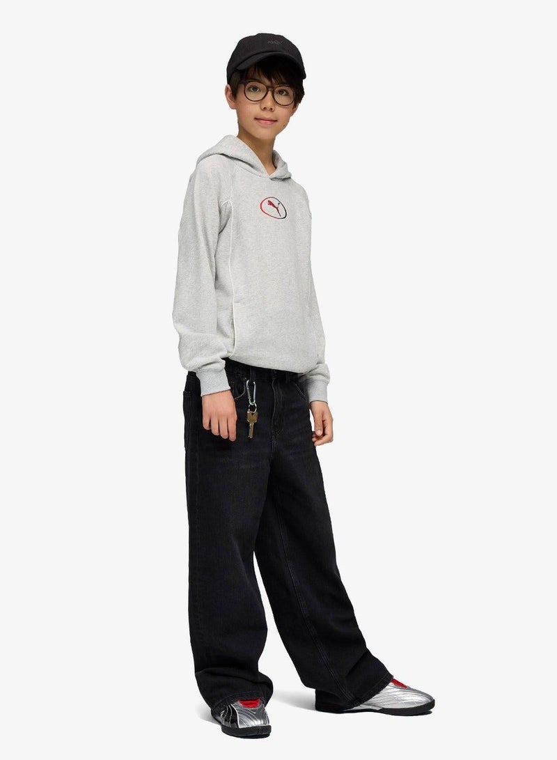 PUMA Youth Essential Logo Hoodie - Image 3