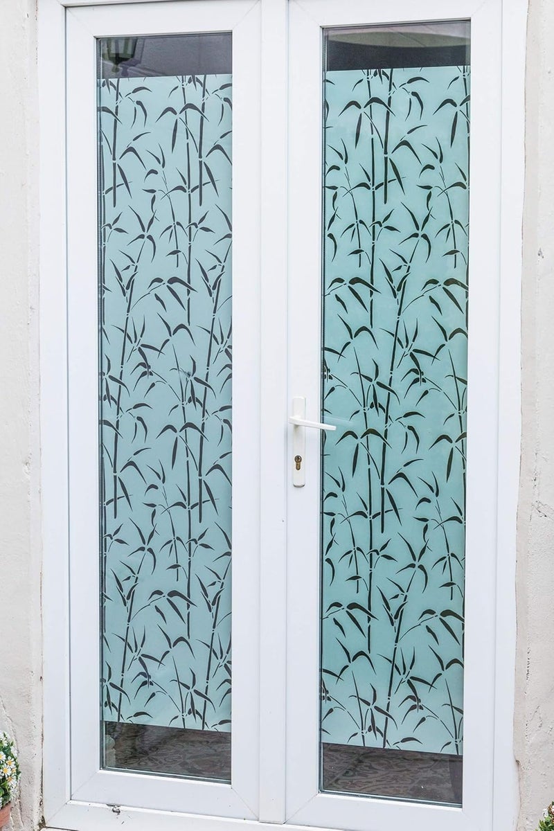 d-c-fix Bamboo Window Privacy Film - Static Cling, Removable, UV-Blocking Decorative Vinyl Covering for Home and Office - 26.5" x 59" - Image 4