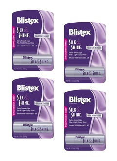 Blistex Blistex Silk & Shine Lip Moisturizer 0.13 oz Pack of 4 