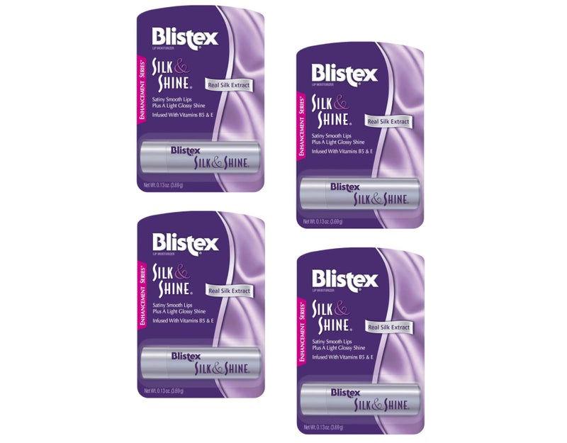 Blistex Silk & Shine Lip Moisturizer 0.13 oz Pack of 4 - Image 1