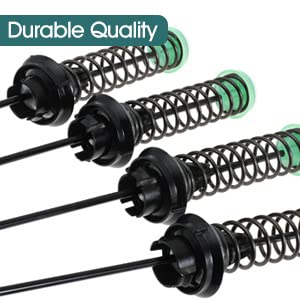 Ducpuve W11130362 Washer Suspension Rod Kit for Whirlpool for Kenmore and for Amana Washing Machines Replace 11022352510 WTW5000DW2 MVWC565FW0 WTW5000DW0 - Image 2