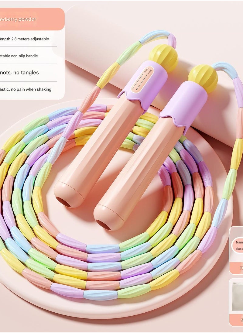 Generic Bamboo Jump Rope for Children in Primary School Special Kindergarten for Beginners Preschoolers Large Class Children Beginner's Sports Rope  - Image 1