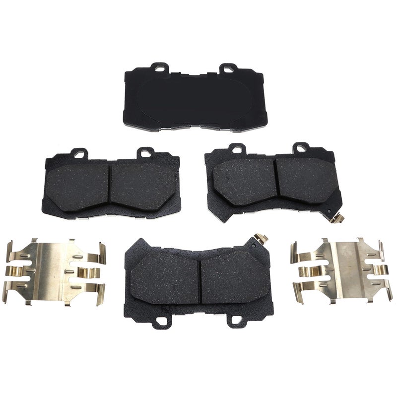 ACDelco Gold 17D1802CH Ceramic Front Disc Brake Pad Set